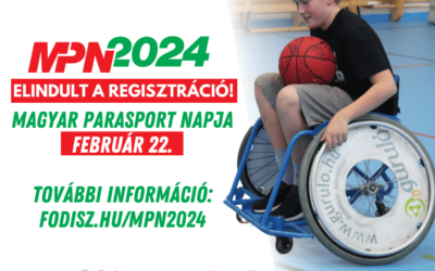 Idén már hetedik alkalommal rendezik meg a Magyar Parasport Napját!