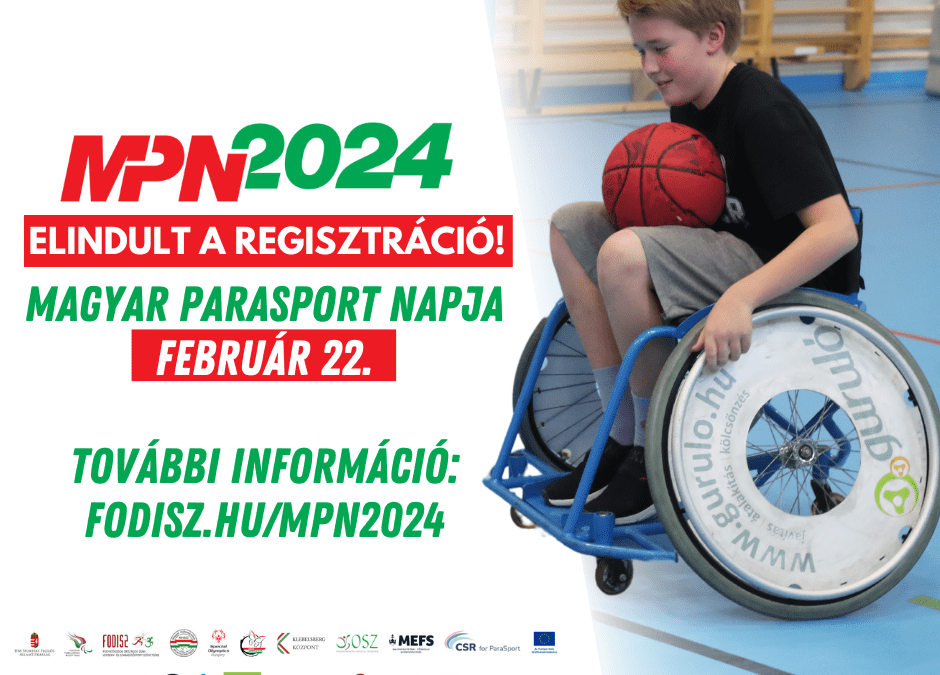 Idén már hetedik alkalommal rendezik meg a Magyar Parasport Napját!