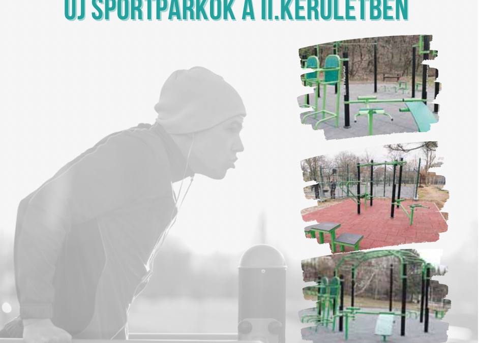 Új sportparkok a kerületben